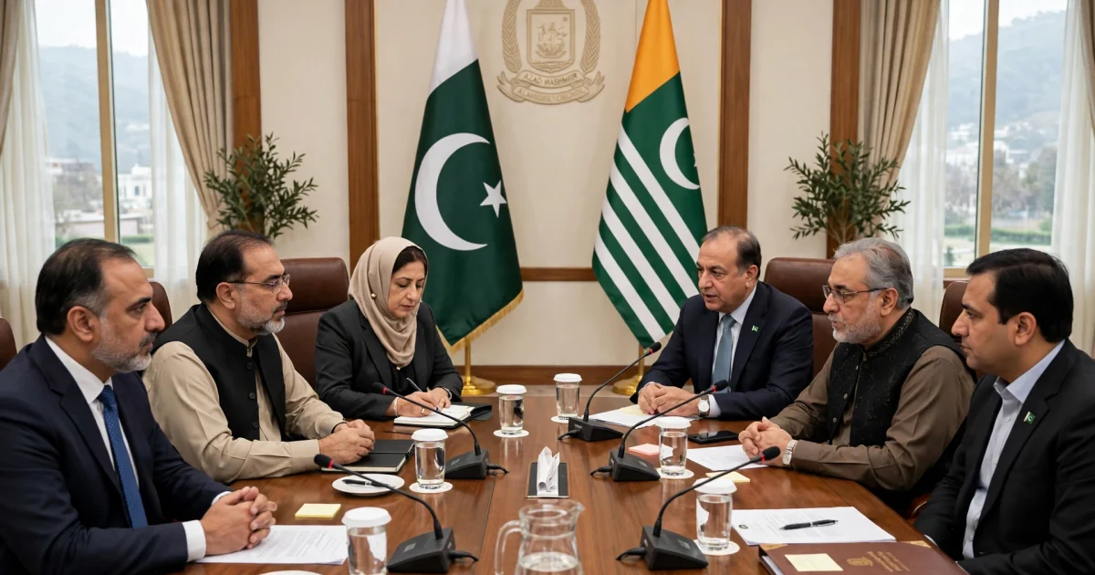 ajk leaders meet president — آزاد کشمیر کے رہنماؤں کی اسلام آباد میں صدر سے ملاقات