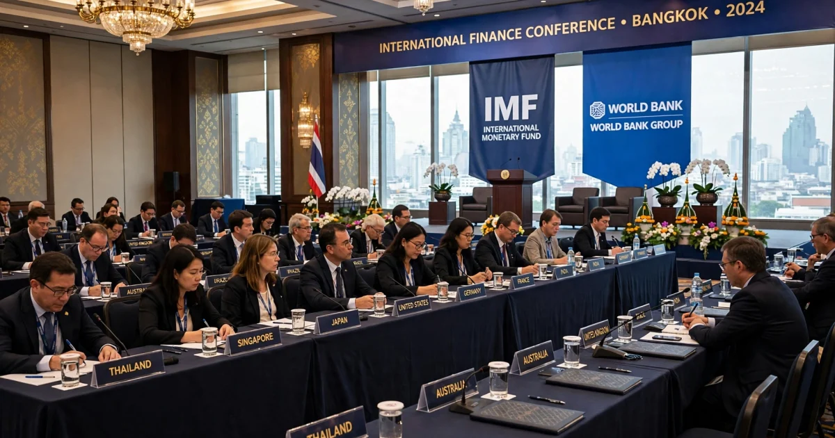 pakistan imf world bank meetings — بینکاک میں آئی ایم ایف ورلڈ بینک سالانہ اجلاس