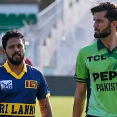 بابر اعظم سری لنکا کے خلاف بیٹنگ — pakistan vs sri lanka cricket tri series 19 october 2026